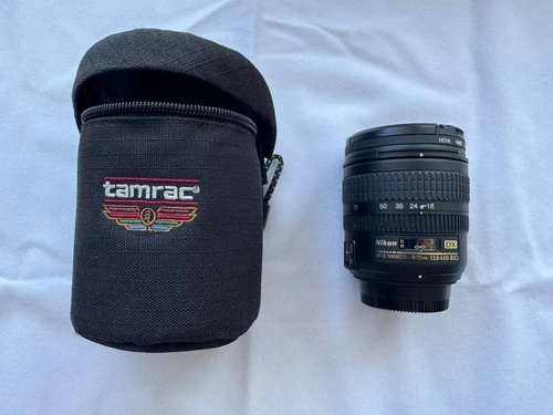 Nikon AF-S DX 18-70mm f/3.5-4.5G ED IF Zoom Lens 67mm Aspherical + Caps Case