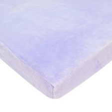 Heavenly Soft Chenille Fitted Mini Crib Sheet 24" x 38", Warm and Cozy Chenil...
