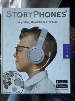 StoryPhones Storytelling Bluetooth Wireless Kids Headphones Intro Bundle   New