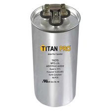 Titan Pro Trcfd555 Motor Dual Run Cap, 55/5 Mfd, 370-440V