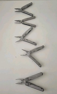 Lot Of 5 Leatherman-Wingman/Wave/Tool/Sidekick/Rev