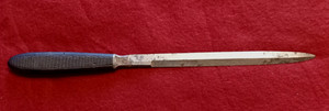 ORIGINAL CIVIL WAR LARGE MEDICAL SURGEONS KNIFE USED FOR AMPUTATION