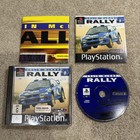 Colin McRae Rally PS1 Sony PlayStation 1 Game Complete w Manual & Poster PAL  