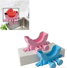 Sponge Holder Kitchen Sink 2 Pack Cute Hanging Sponge Holder W/ Drainage Kitchen