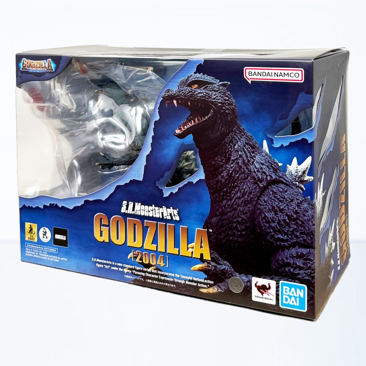 Bandai S.H.MonsterArts Godzilla Final Wars 2004 Godzilla Figure In