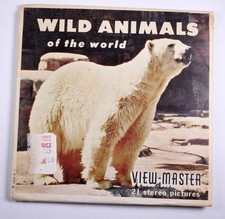 View-Master Wild Animals of the World - 3 reel packet B 614