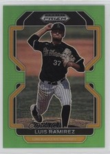 2022 Panini Prizm Draft Picks Lime Green Prizm 26/75 Luis Ramirez #PDP199 1k0w