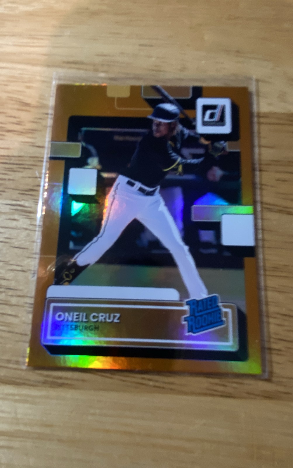 2022 Panini Donruss - Rated Rookie Oneil Cruz #80 Holo Orange (RC)