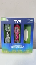 TYR Junior Swim Googles 2 Pack Age 10+