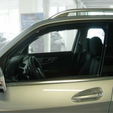 Windabweiser Regenabweiser für Mercedes GLK 2008-2015 Dunkel Acryl 2tlg