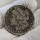 1891 CC US Morgan Silver Dollar $1 Key Date G (Cleaned)