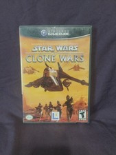 Star Wars: The Clone Wars (Nintendo GameCube, 2002) NO MANUAL
