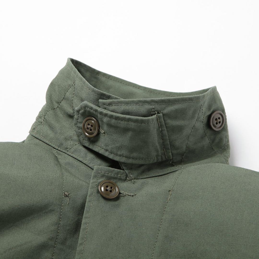 Engineered Garments BDU Jacket Olive Ripstop Nylo… - image 8