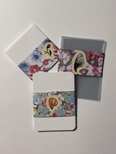 ACEO Starter Kit Heavy Weight 8 Round  8 Square Art Cards  16 Sleeves. 2.5x3.5