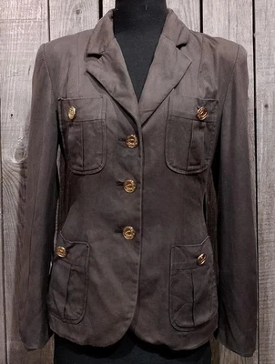 Women Moschino Cheap&Chic Jacket Gold Cotton 36 - Bild 1 von 4