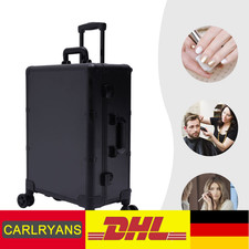 Stazione Trucco Tavolo da Trucco con 4 Ruote Valigetta Trucco Trucco Valigia Trolley