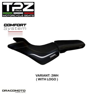 Triumph Tiger 800 / 800XC 2010-2020 Sattelbezug TT8XCNC-2WH-3 TPZ weiß...