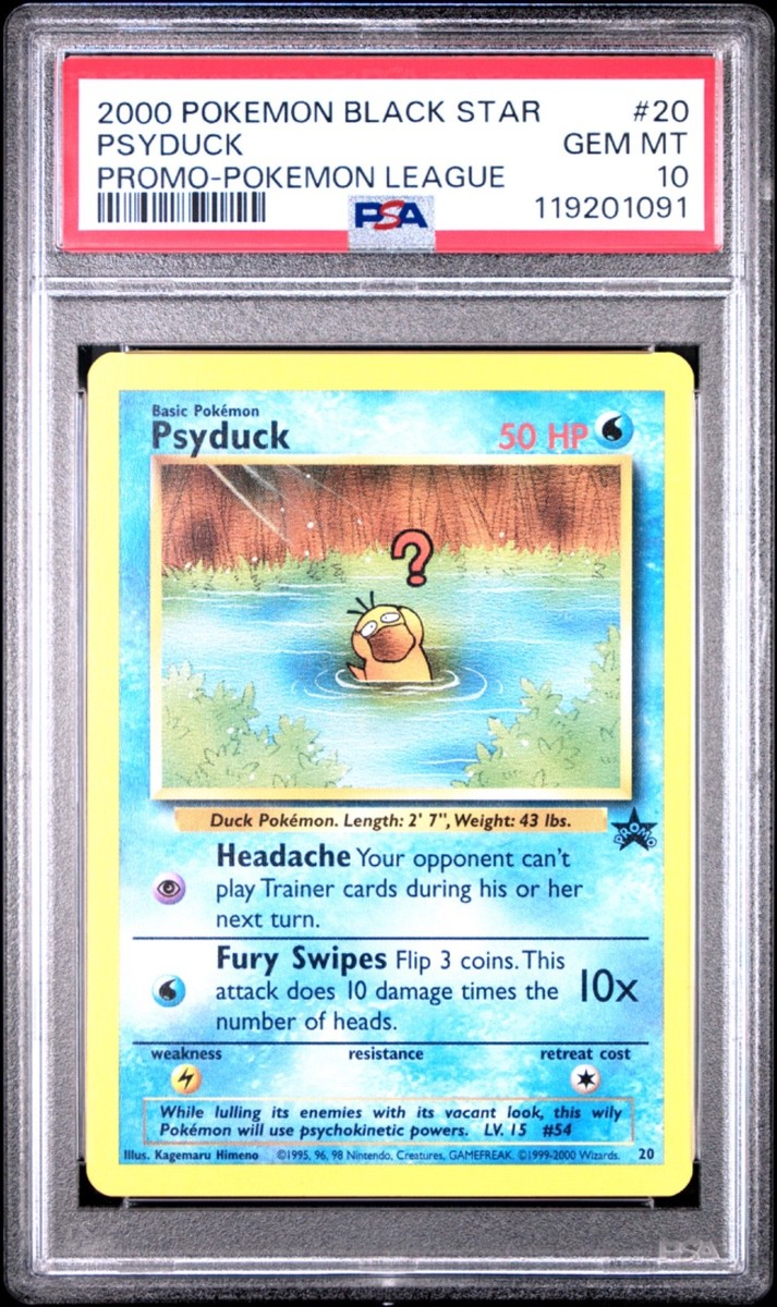 Psyduck 20/53 Wotc Promo Regular for sale online | eBay
