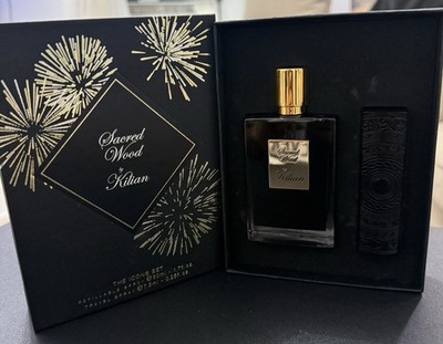 Kilian Sacred Wood Icon Set | Refillable 50ml (1.7oz) + Travel 7.5ml (0.25oz) 