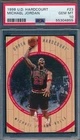 MICHAEL JORDAN 1998-99 UPPER DECK HARDCOURT PSA 10 GEM MINT CARD #23!