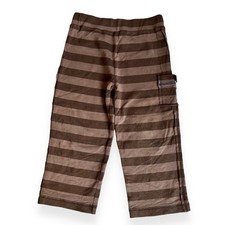 The Good Ones Brown Striped Lounge Pants