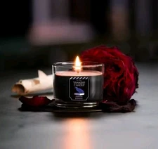 Yankee Candle PHANTOM BOOKSHOP Mini Candle HALLOWEEN Fragrance Patchouli Rose 