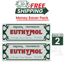 Euthymol Original Toothpaste 75ml PACK OF 2