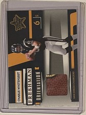 2006 Leaf Rookies & Stars #FO-4 Charlie Whitehurst Freshman Orientation #/175