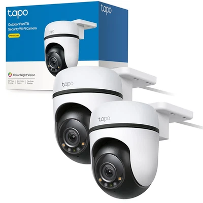 TP-Link Tapo C500 Kit 2 Telecamere WiFi Esterno 1080p PTZ 360° IP65 Night vision - Immagine 1 di 4