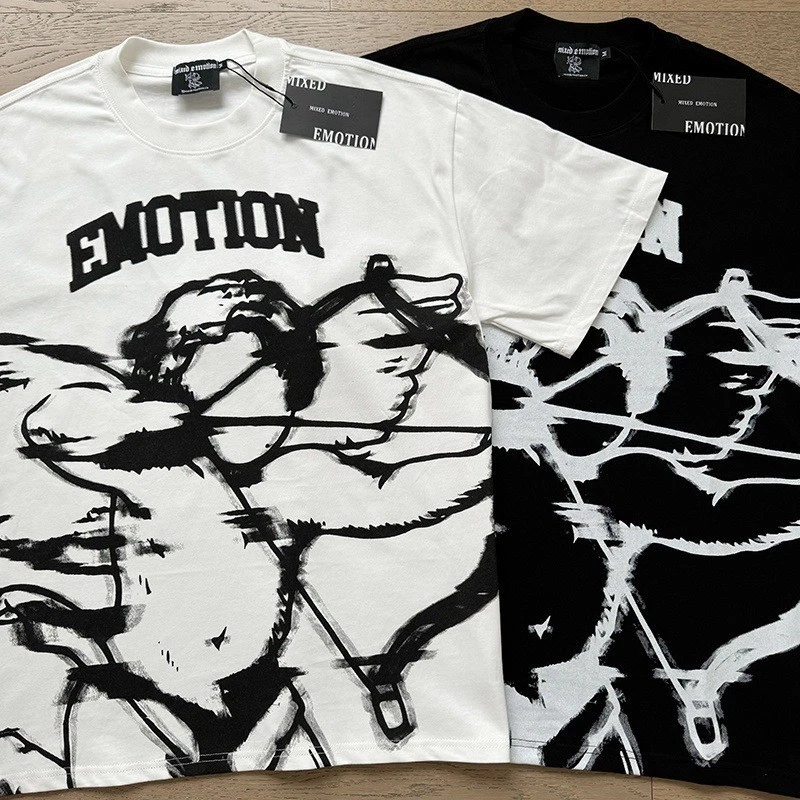 Mixed Emotion Summer Loose Round-neck T-shirt
Opens in a new window or tab