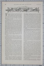 1900 Aufdruck Marine & Armee Artikel Britisch Empire Brigades 19th Jahrhundert
