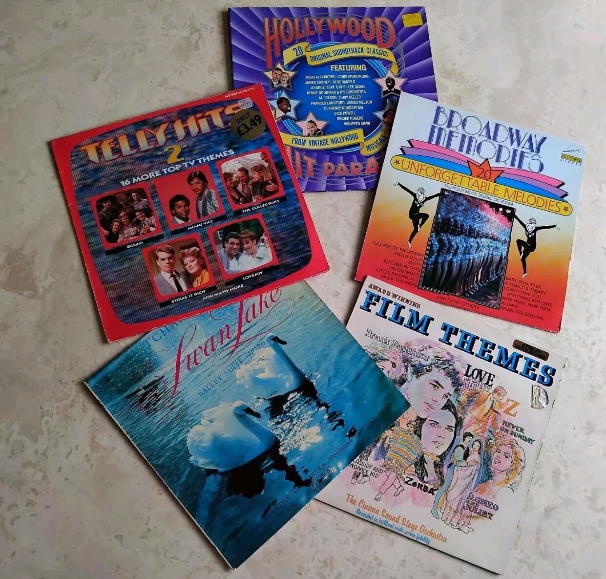LPs vinyl records bundle Job lot (5 Records) 12