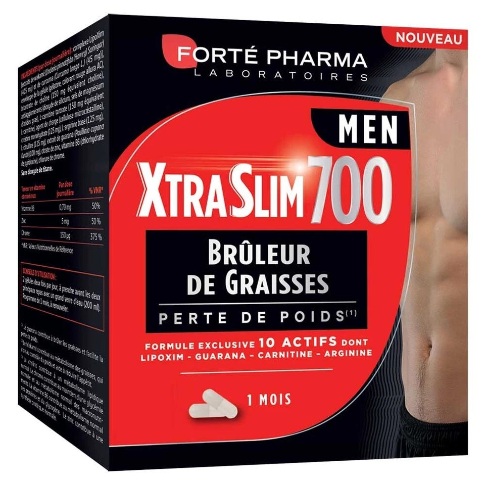FORTE PHARMA Xtra slim Homme 700 brûleur de graisse Perte de poids - Photo 1/1