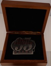 New Harley Davidson Motorcycle Logo Biker 95Th 1903-1998 Nos Vintage Belt Buckle