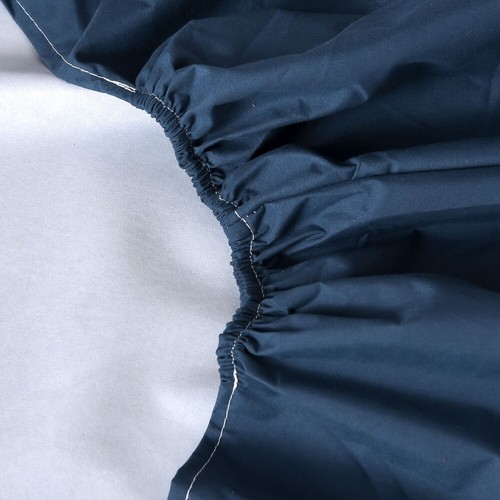 Waterproof Solid Color Fitted Sheet Set Single Double Queen King Bed Protector - Picture 18 of 53