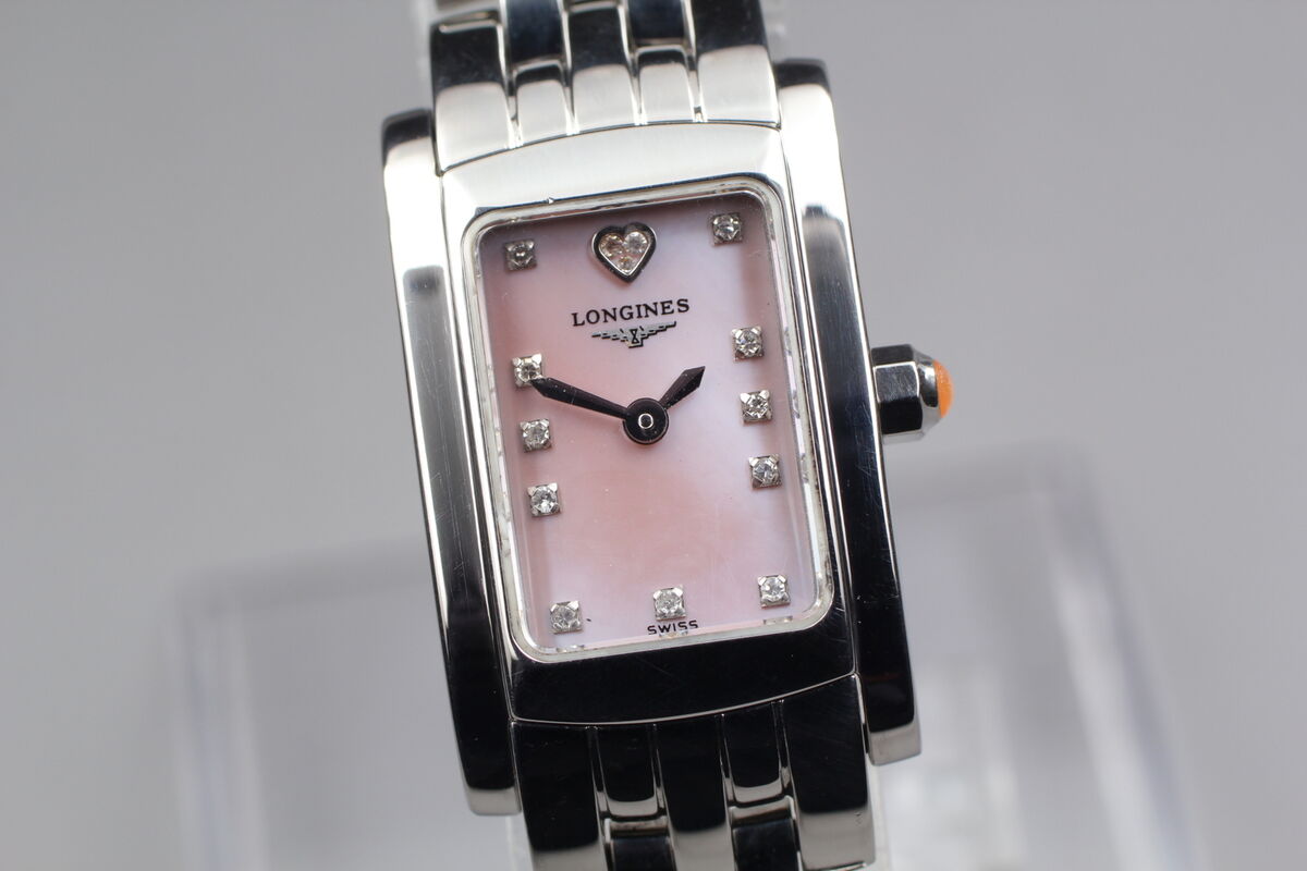 LONGINES Dolce Vita L5.158.4 Diamond 16 mm Pink Quartz LONGINES Dolce Vita L5.158.4 Diamond 16 mm Pink Quartz