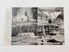 Vintage Postcard Oregon Route 22 Map and Attractions Speed-o-Map 1953