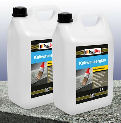 10 Liter Kaliwasserglas Oberflächen Grundierung Konservierung ultrarein 12,5 kg