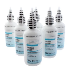 6-PACK / Derma Gran Wound Cleaner - 4 oz Bottle - WC04 - Exp 11/2026 - SEALED