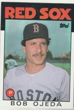 FREE SHIPPING-MINT-1986 Topps #11 Bob Ojeda Red Sox PLUS BONUS CARDS
