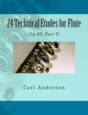 24 Technical Etudes For Flute: Op 63, Part Ii