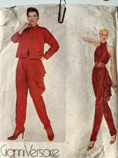 Vogue Original Designer  Gianni Versace Schni...