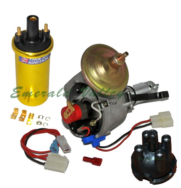 Classic Mini New 25D4 Electronic Ignition Distributor Kit With Coil
