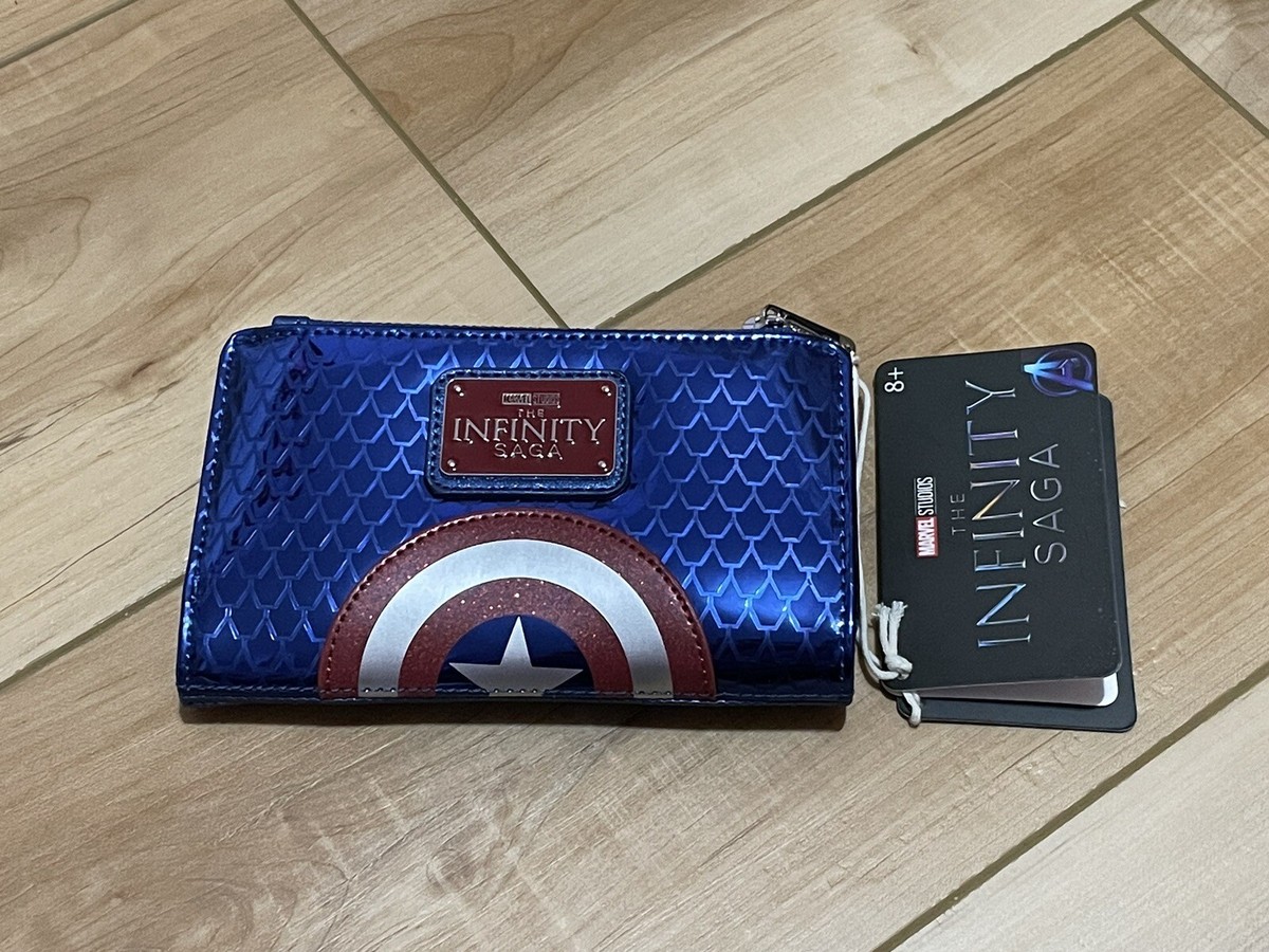 NWT Captain America Infinity Saga Loungefly Wallet | eBay