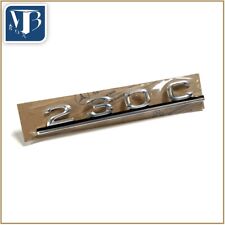 Original Mercedes-Benz W123 Typenzeichen Schriftzug 230C an Heckdeckel NOS