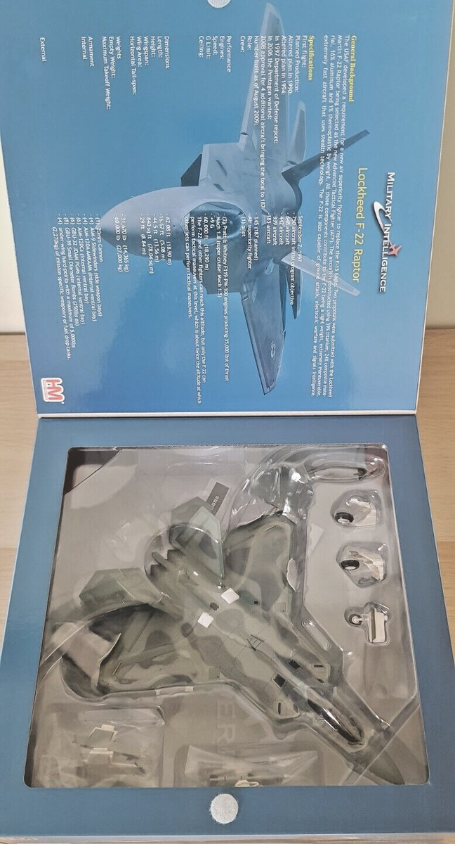 Hobby Master 1/72 HA2822 F-22A Raptor USAF 15th WG, 19th FS Hobby Master 1/72 HA2822 F-22A Raptor USAF 15th WG, 19th FS