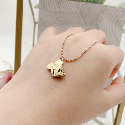 Disney Mickey Mouse Rose Gold Titanium 