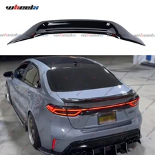 For 2020-2026 Toyota Corolla Sedan Glossy Black R Style Rear Trunk Spoiler Wing