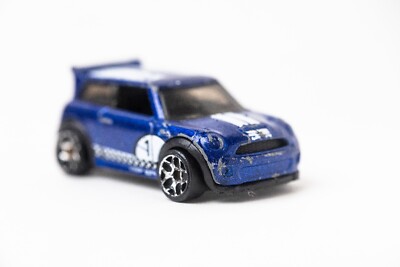 Hot Wheels 2011 Mini Cooper Challenge blue 1:64 | eBay