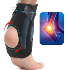 Fashion Women Adjustable Knob Ankle Brace for Sports Ankle Support Brace for Men